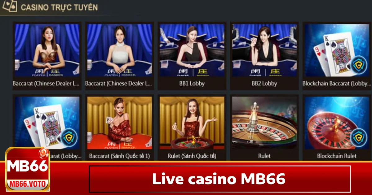 Bí Quyết Chiến Thắng tại Live Casino MB66