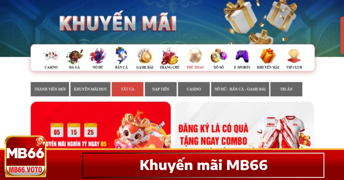 Hướng dẫn nhận khuyến mãi MB66